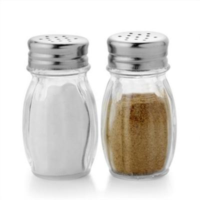 China Linlang shanghai hot sale customize tower hexagon glass spice seasoning packaging shaker glass bottle jar for sale