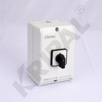 China Universal Control Switch 3P 4P 230V IP65 Inverter With Protective Box for sale