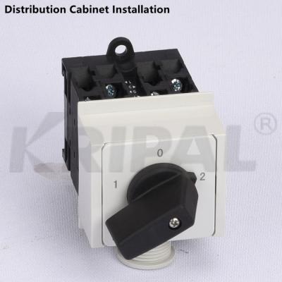 China Safe and Reliable 20A 3Pole IP65 Manual Control Switch Changeover Cam Switch for sale