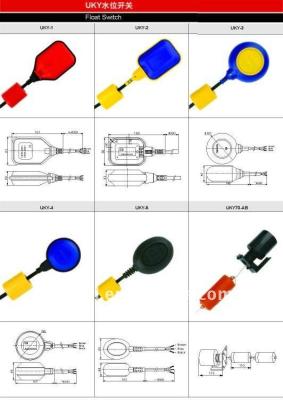 China Float Switch Water Level Switch UKY/1-5 for sale