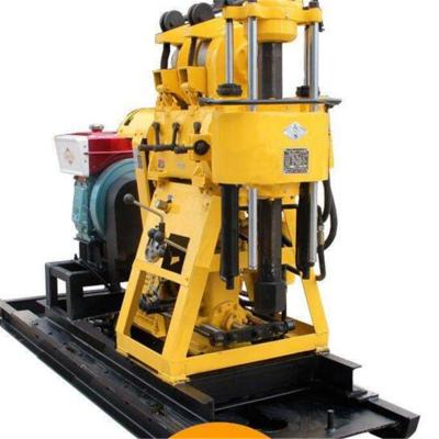 China Construction Material Shops 200m Hydraulic Diesel Water Well Rock Drill Rig Machine for sale