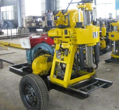 China Truss High-rotation-speed 200m Depth Water Well Rock Drilling Machine Core Drilling Rig for sale