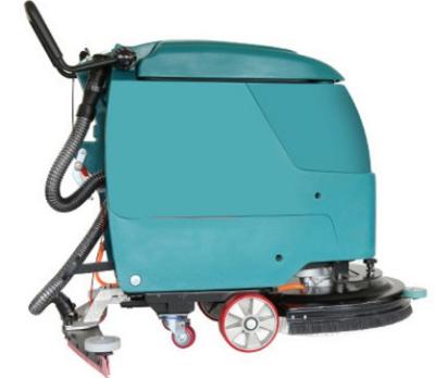 China Hand Push Automatic Factory Sweeper Machine Battery Sweeper Mopping Machine 110*54*106CM for sale