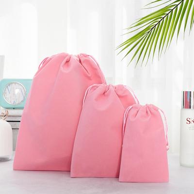 China Cute Fashion OLEI Drawstring Bags Cosmetic Ponk Drawstring Bags Drawstring Bags for sale