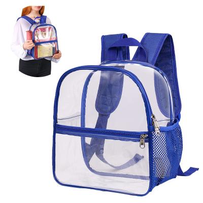 China Factory clear OLEI water proof bookbags and backpacks travel PVC outdoor custom clear backpack for women for sale