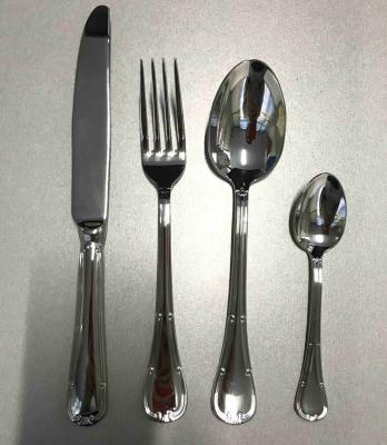 China Low MOQ Fast Viable Delivery 18/10 4 PCS Stainless Steel High Quality Cutlery Set for sale