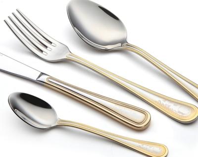 China China Sustainable Manufacture High Quality Royal Polish Stainless Steel Cutlery Set for sale