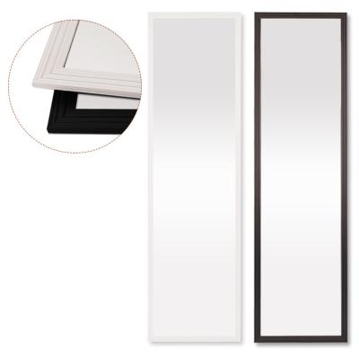 China HOFINE Nordic Simple Dressing Style Mirror Full Body Mirror Hanging Wall Mounted Clothing Store Fitting Mirror for sale