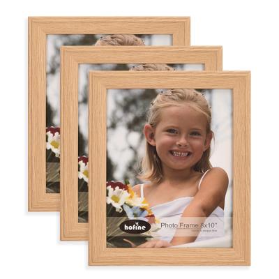 China Wholesale custom made European grain decoration home style HOFINE modern picture frame wood environmental friendly for sale