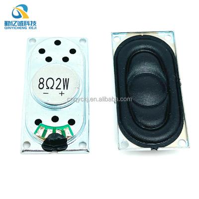 China 20*40*6mm 2040 High Quality 8R2W 4R2W Compound Film Computer Speaker 4020 Speaker Iron Shell 2040 for sale