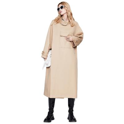 China Elegant Style Breathable Women Coats Long Coats Anorak Ladies Coats Female Outwear for sale