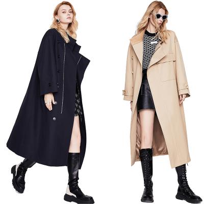 China Breathable Polyester Lining Womens Coats Womens Coat Europe Womens Jackets & Coats for sale