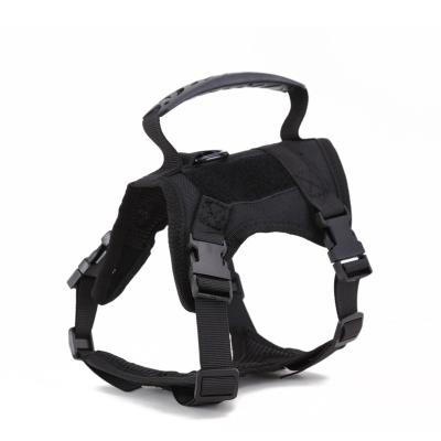 China New Type Customized Good Quality Tactical Dog Harness Vest Military Pet Dog Harness For Sale for sale