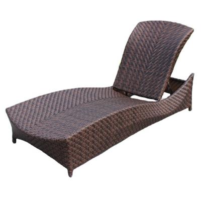 China Modern Patio Furniture Rattan Luxury Hotel Outdoor Garden Set Sun Rustproof Aluminum Sofas Resin Furniture Beach Chair Wicker Daybed for sale