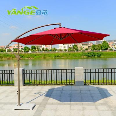 China Wholesale Cheap Sun Weather Outdoor Furniture Garden Parasol Banana Hanging Outdoor Umbrella for sale