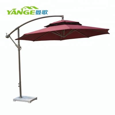 China Modern HD Designs Outdoor Cantilever Furniture Umbrella Parts for sale