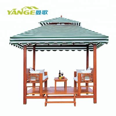 China Water Proof Garden Set Outdoor Furniture Outdoor Cheap Wooden Gazebos For Sale for sale