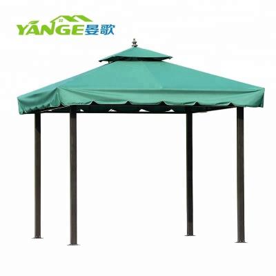 China New Designs 3*3m Easily Assembled Outdoor Metal Gazebo For Sale for sale