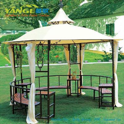 China Round modern outdoor used metal garden gazebo for sale for sale