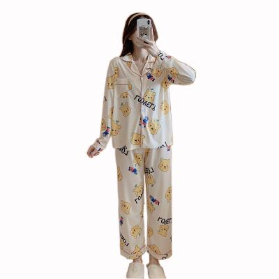 China Wholesale High Quality Breathable Sleep Tops And Pajamas Sets For Women for sale