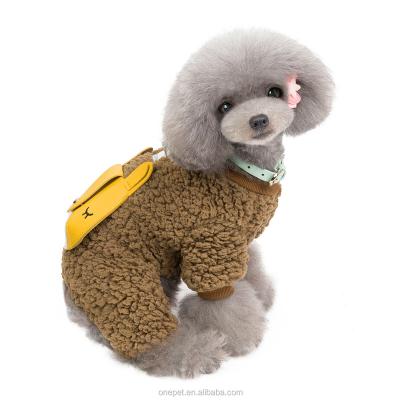 China Stocked Pet Clothes Shear New Design Fleece Dog Coat Super Winter Pet Clothes Dog Clothes for sale