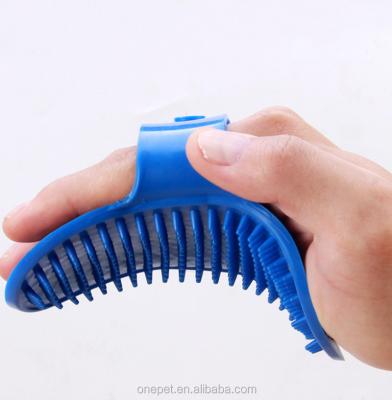 China Sustainable Pet Accessories Cleaning Tools Dog Hair Brush Plastic Cleaning for sale