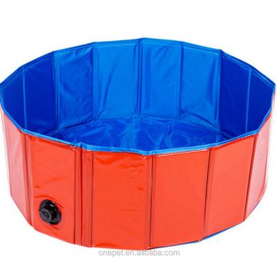 China Summer Viable Spa Toys Waterproof Foldable Pet PVC Dog Pool for sale