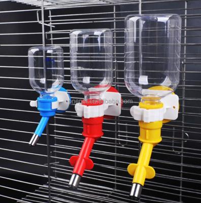 China Automatic Pet Bottle Spout Dog Cage Stainless Pet Bottle Drinking Drinking for sale