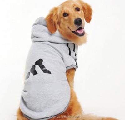 China Sustainable Wholesale Custom Pet Clothes High Quality Outdoor Sweatshirt Clothes For Large Dog for sale