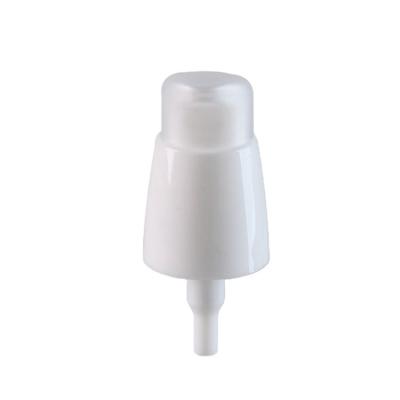 China Non Spill Hot Sales Customized Plastic Hand Sanitizer Matte White Cream Pump for sale