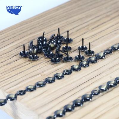 China Decorative Tip Sofa Nail Strips For Sofa Furniture Accessory Suppliers Wholesale Nail Upholstery Flat for sale