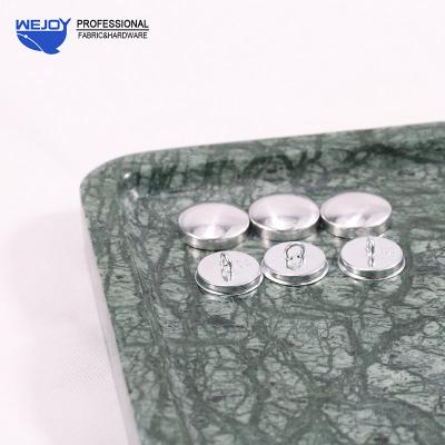 China Wejoy Push Modern Useful Concise Crystal Button Cover Decorative Waterproof Buttons For Fabric Covered for sale