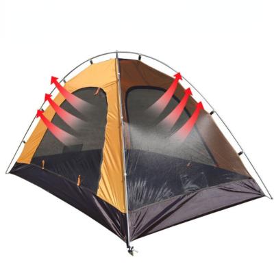 China Four Seasons Double Single Mountaineering Tent Rainproof Outdoor Waterproof Camping Automatic Quick Opening for sale