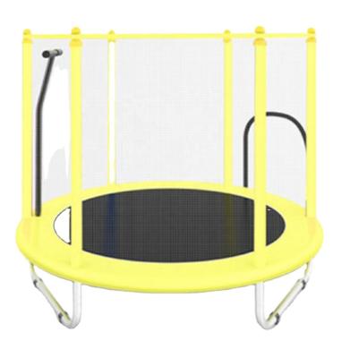 China Non-toxic peep trampoline with protective net and handrails is safe and strong to prevent overturning. Both men and women can use for sale