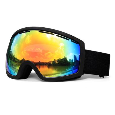 China Italian Anti Fog UV Skiing Goggles Anti Fog Frame Unisex Windproof TPU Lenses Anti Goggles Sand Proof Glasses In Snow for sale