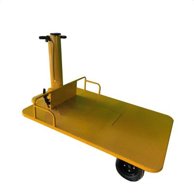 China Other Innovative Products Workshop Trailers 2022 Electric Flat Rail Car Transfer Cart For 6-36t Warehouse Small Industrial Transfer Cargo for sale