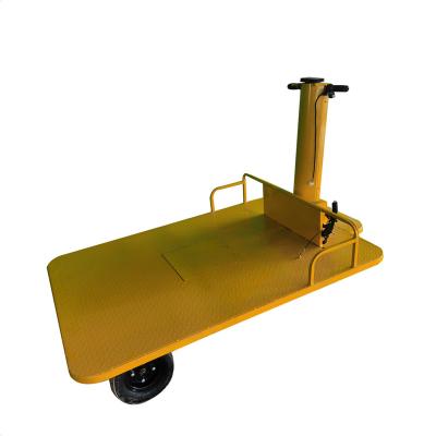 China Other Hot Selling Platform Pallet Truck Trailers China Manufacture Quality Flat Bed Carrier 800kg Electric Platform Trailer Small For Vegetable for sale