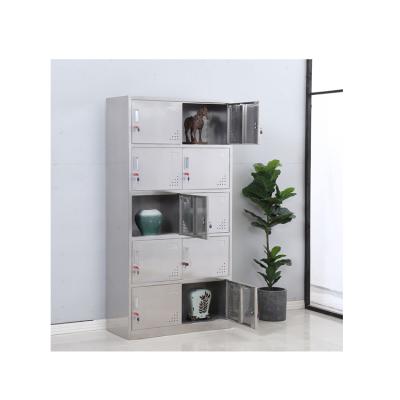 China (Other) Modern Adjustable Personality Company School Bank Office Furniture 10 Door File Cabinet Hot Sale Modern Wholesale for sale