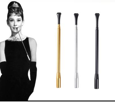 China Hot sale men's and women's cigarette holder accessories long-lasting durable frontier telescopic smoking smoking pipe for sale