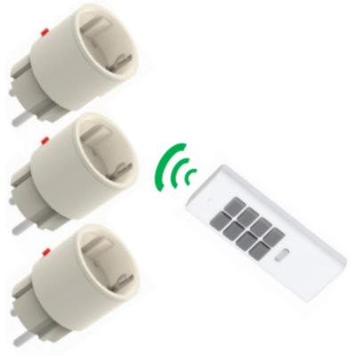 China Residential / General-Purpose Smart Home Radio Controlled Remote Control Smart Plug Mini Socket Remote Control Socket for sale