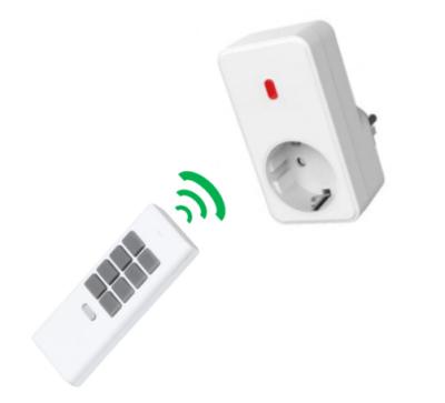 China Mini Wireless Outlet Remote Control Smart Socket German Standard Residential / Multipurpose Smart Socket for sale