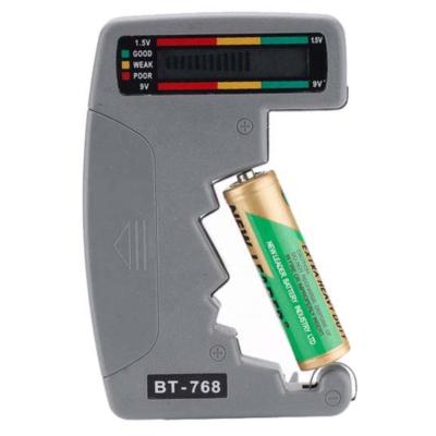 China AA C D AC 9V Battery Cell Digital Battery Tester Capacity Checker for C/D/9V/AA/AAA/1.5V lithium power supply measurement for sale