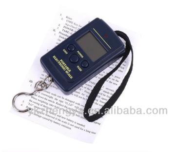 China With Auto Zero / High Precision 40kg Automatic Closed Electronic Digital Portable Hanging Luggage Balance Weight Scale for sale