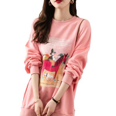 China 2021 QUICK DRY new design fashion long style sweaters creative QUICK DRY women knit sweater for sale