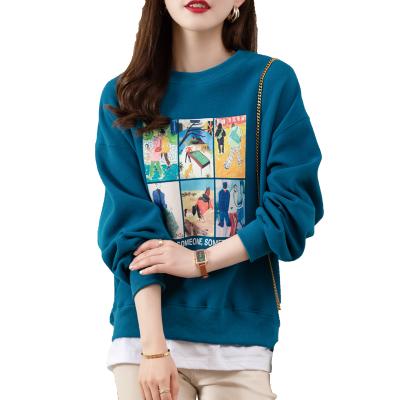 China New type QUICK DRY sweaters loose QUICK DRY crew neck low price pullover sweater for women for sale