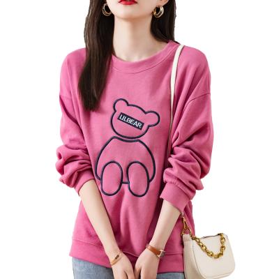 China QUICK DRY 2021 QUICK DRY new fashion and high quality custom made sweater girl embroidery sweater for sale