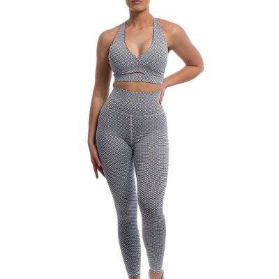 China Wholesale Popular Breathable Sports Legging Bra Quick Dry Yoga Sets Workout Clothing for sale