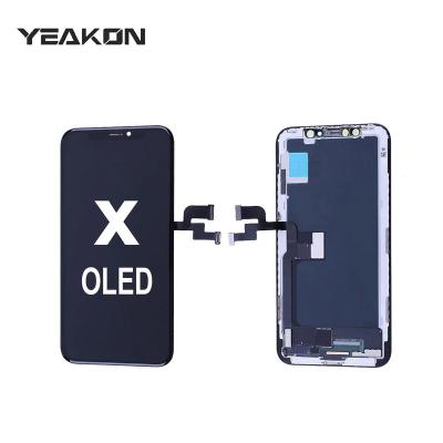 China For iPhone X Soft OLED Display Phone Repair Service Replacement Mobile Phone Smart Screen For iPhone X OLED Screen 5.8 INCH for sale