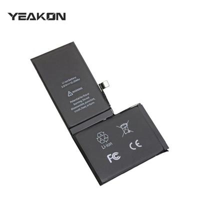 China Mobile Phone Replacement Battery Compatible For iPhone X Battery Repair With Adhesive Strips Phone Battery Pack High Quality for sale