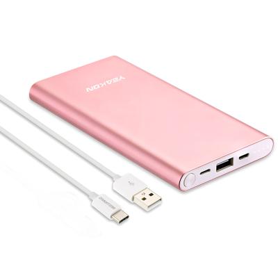 China Fast Fast Type-C Customized Logo Ultra Thin Portable High Speed ​​Charging Backup Power Bank Support PD3.0 Charging 10000mah Battery Power Bank for sale